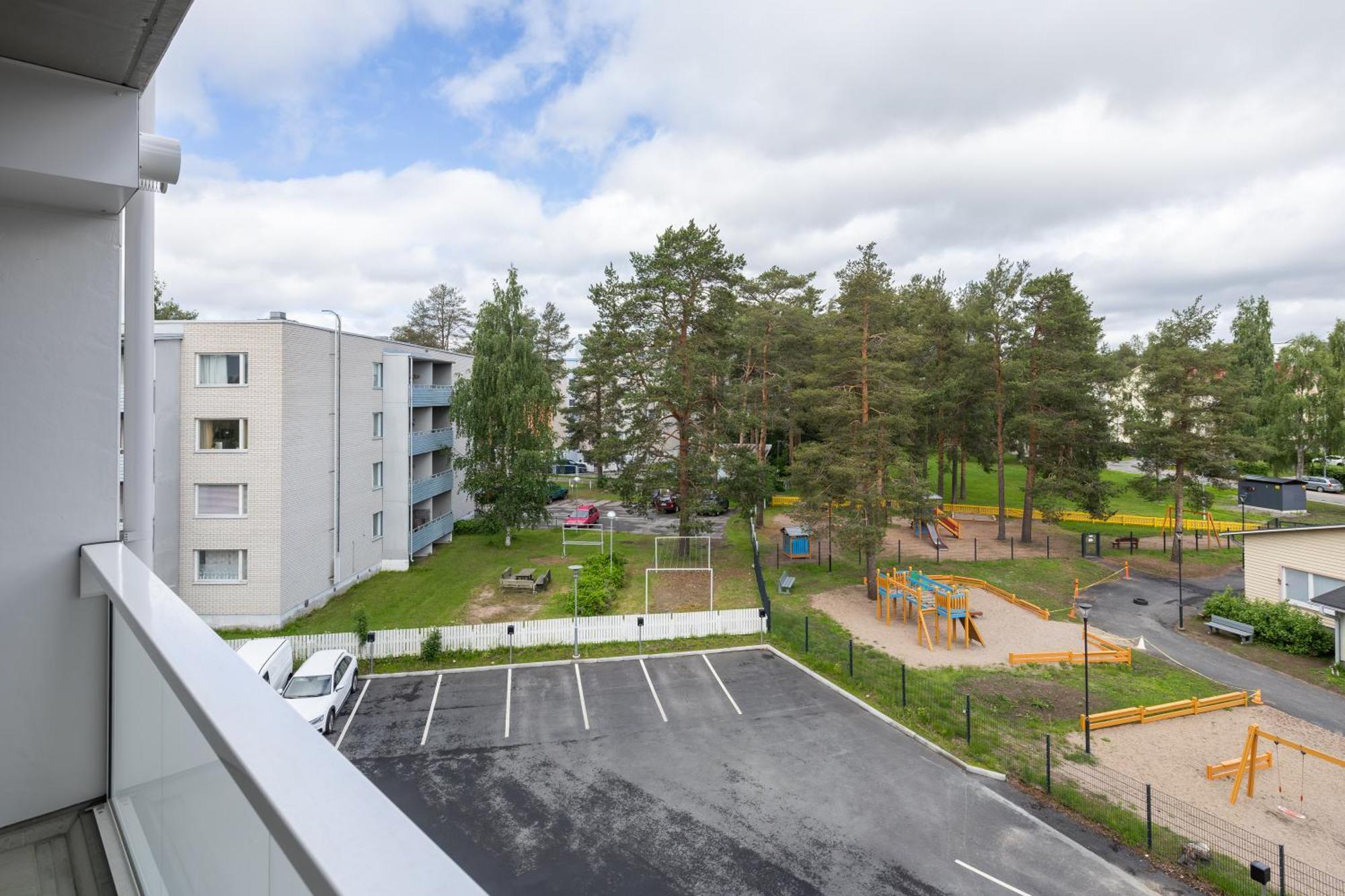 New, Modern Studio W/ Big Balcony Rovaniemi Eksteriør billede